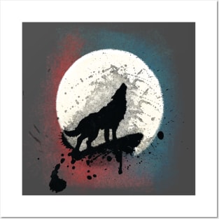 The Wolf, wild nature Posters and Art